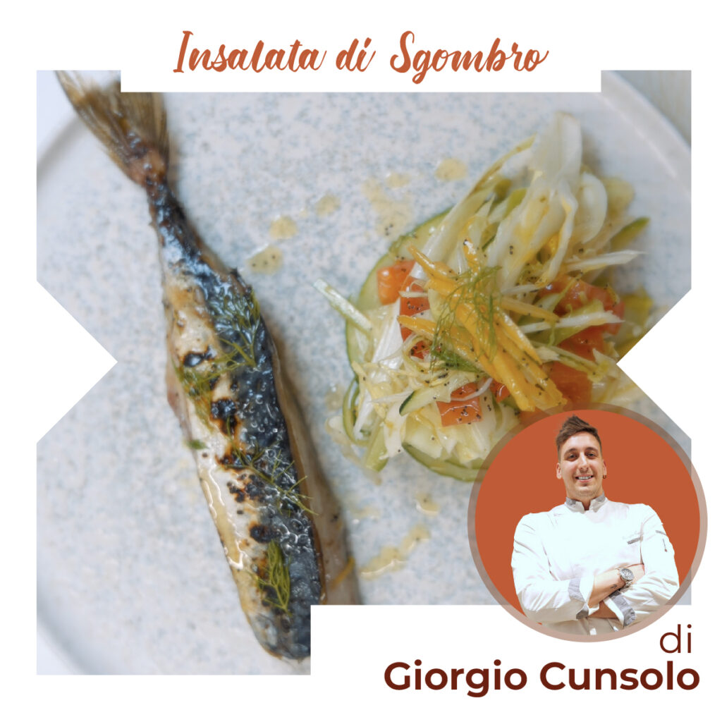 insalata di sombro di giorgio cunsolo