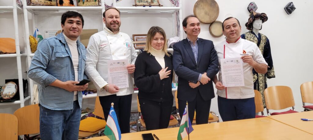 delegazione uzbekistan e AIC delegazione uzbekistan e AIC
